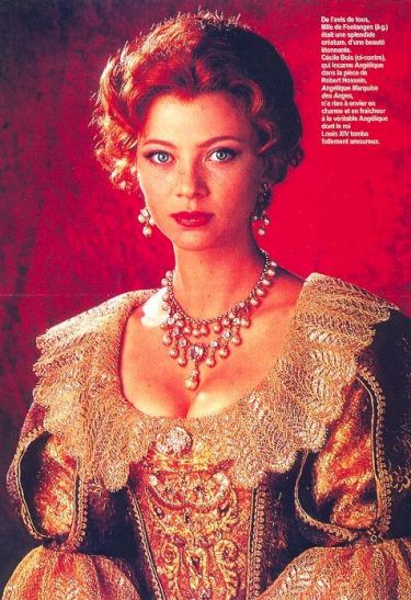 Cecile Bois in costume